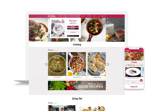 InterVision   Service Web Design  slide gourmetandcuisine 14